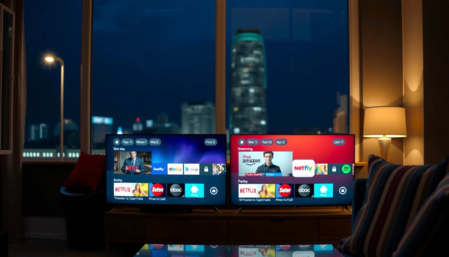Comparison of Fire OS and Android TV highlighting key differences for smart TV users