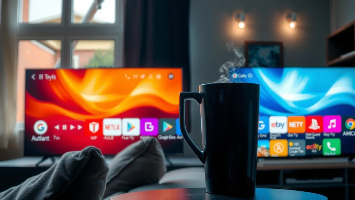 Comparison of Fire OS and Google TV highlighting key differences for streaming and smart TVs.