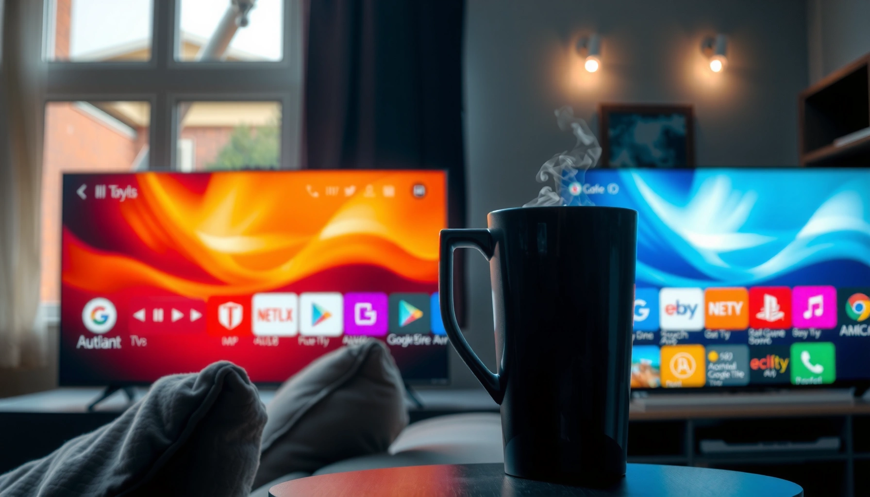 Comparison of Fire OS and Google TV highlighting key differences for streaming and smart TVs.