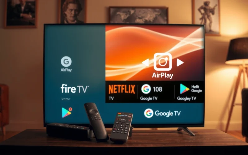 Fire TV vs Google TV AirPlay: Which Works Better for You?