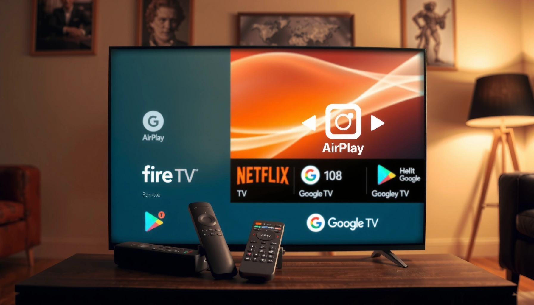 Comparison of Fire TV and Google TV AirPlay features and performance.
