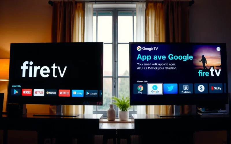 Fire TV vs Google TV App Selection: Which Has Better Apps?