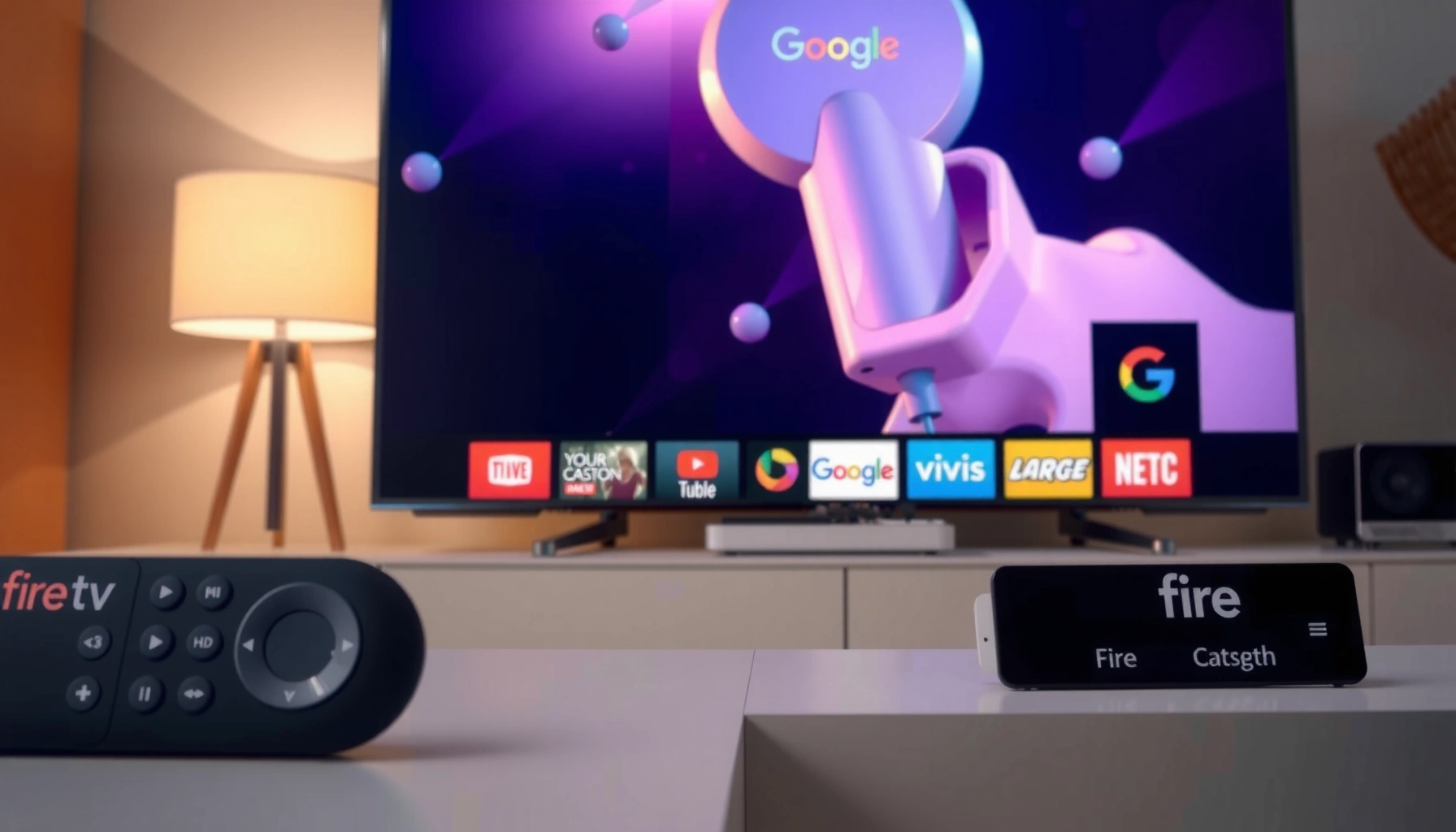 Comparison of Fire TV and Google TV casting features and performance.