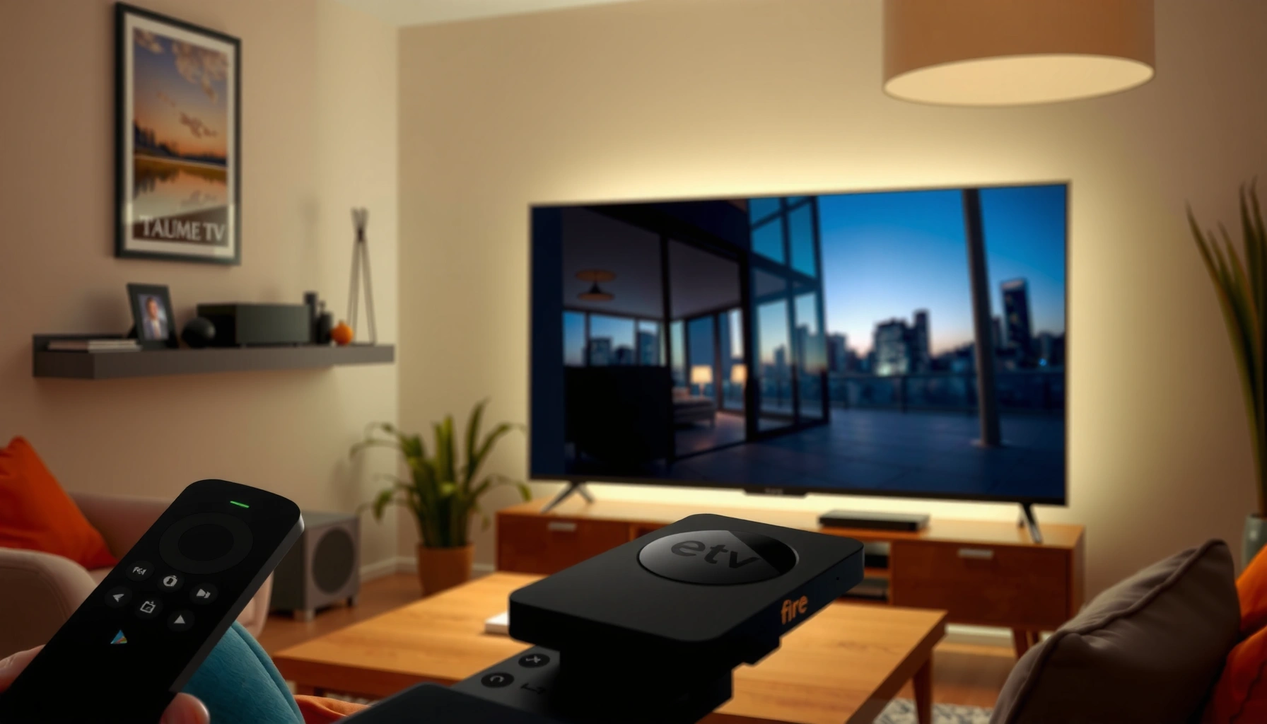Comparison image of Fire TV and Google TV streaming platforms for better viewing experience