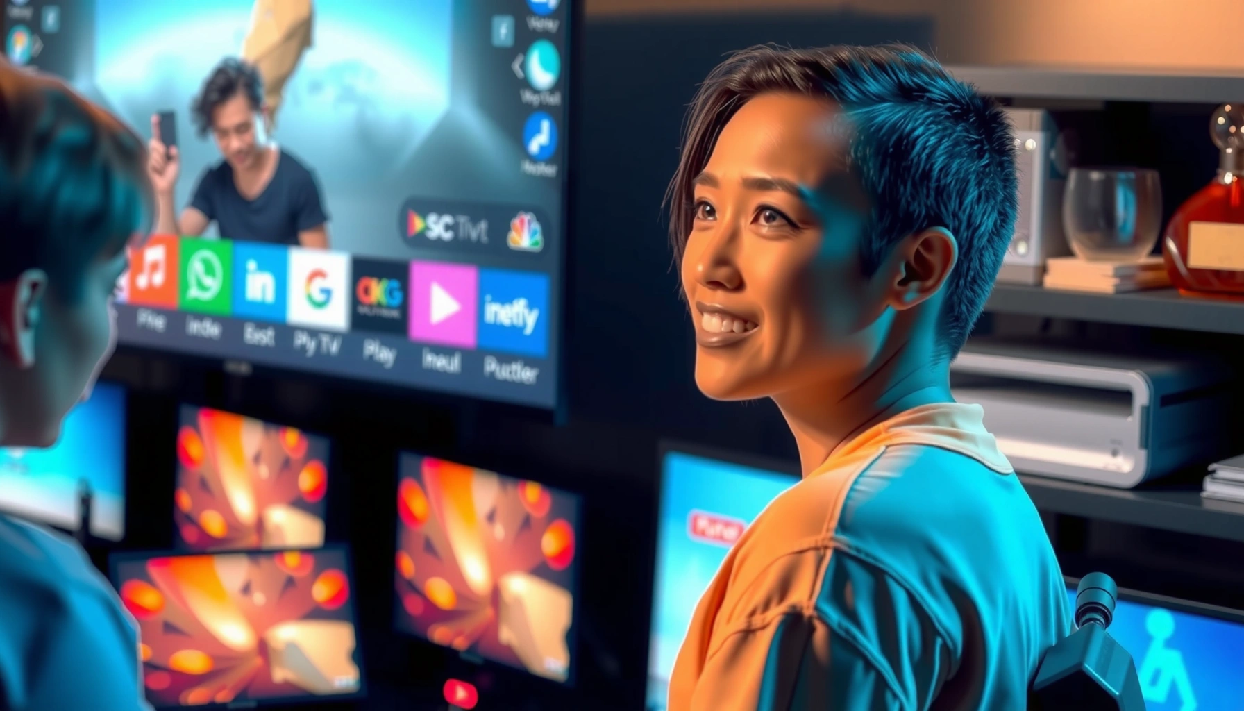 Comparison of Fire TV and Google TV customization options for personalized viewing experiences.