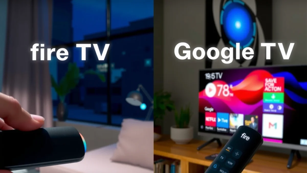 Comparison of Fire TV and Google TV voice control features and performance.