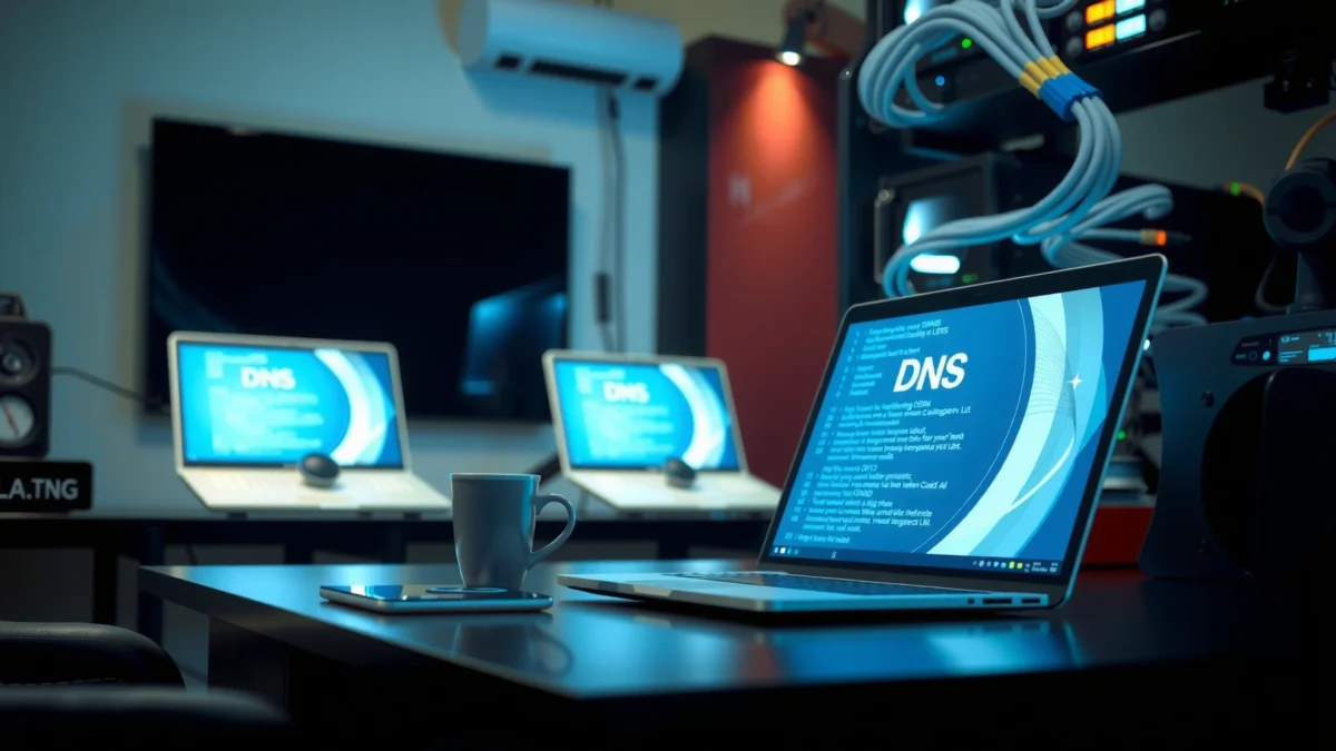 Image illustrating steps to troubleshoot DNS server issues effectively.