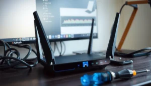 Steps to troubleshoot and fix a router after a firmware update.