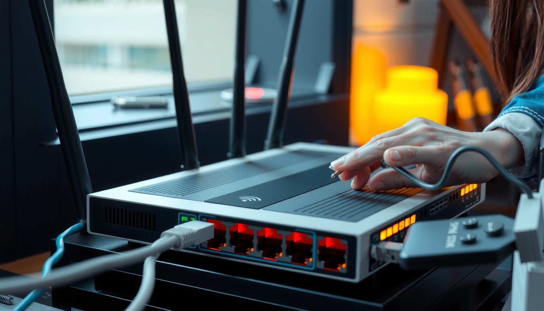 Troubleshooting steps to fix a router after changing the modem for better connectivity.