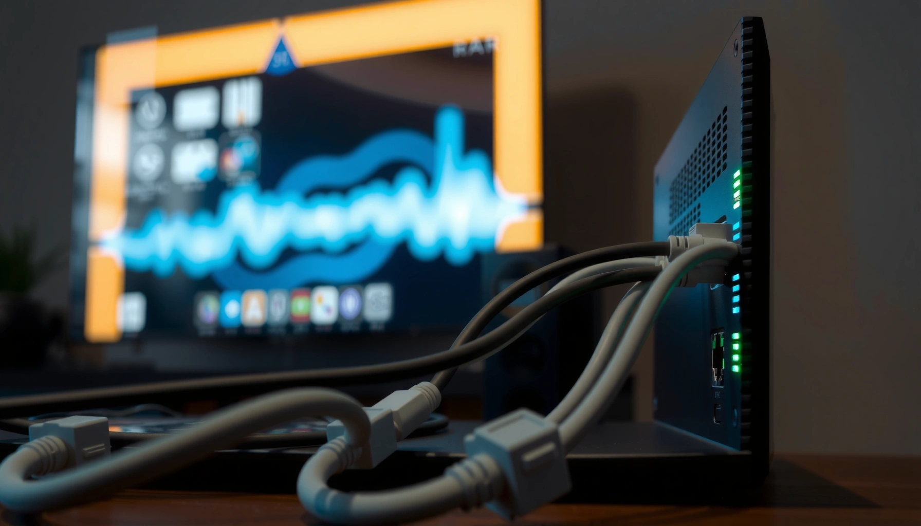 Image showing tips to fix slow uploads on a router for better internet speed.