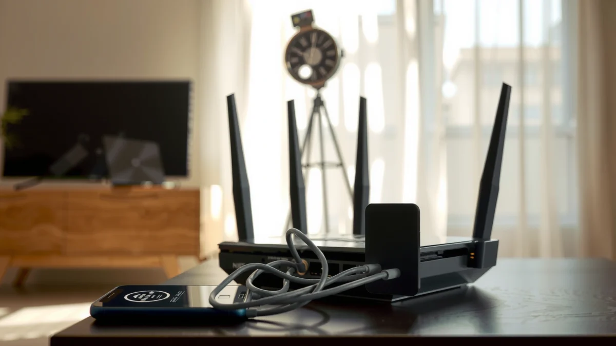 Steps to troubleshoot and fix your router after moving house for better internet connectivity.