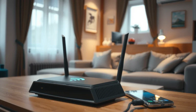 A person troubleshooting a router that keeps disconnecting, illustrating quick fixes for connectivity problems.