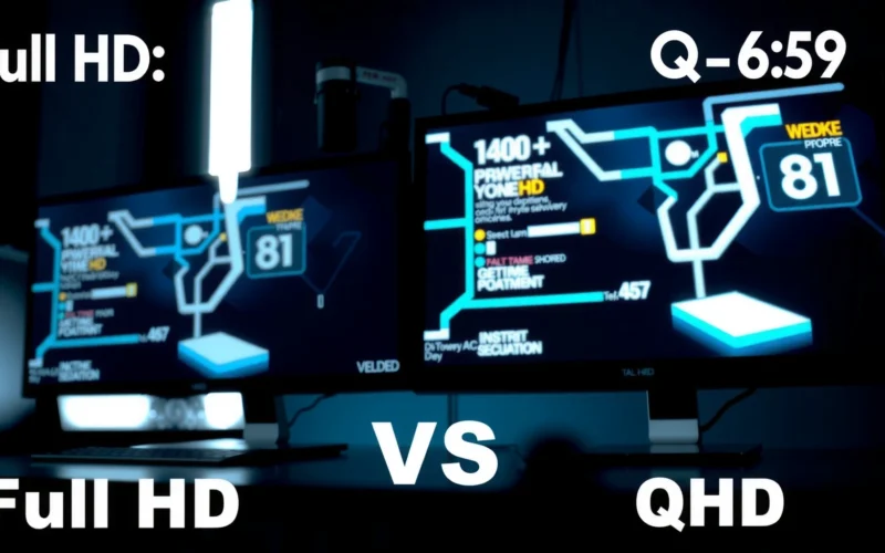 Full HD vs QHD: Key Differences to Choose the Right Resolution