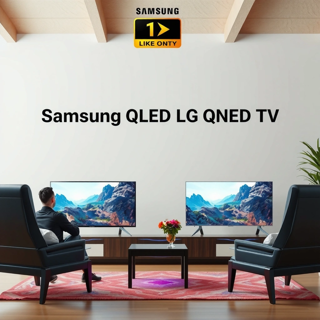 Comparison of input lag, refresh rate, and smoothness in Samsung QLED and LG QNED for gaming.
