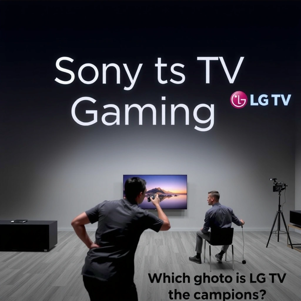 Comparison of input lag and response times for Sony and LG TVs for gaming performance