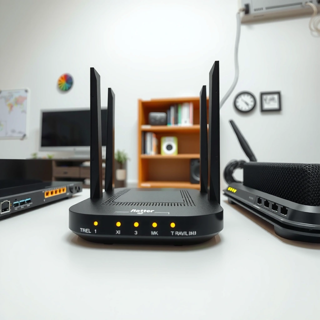 Diagram illustrating how gateway and separate modem/router setups work