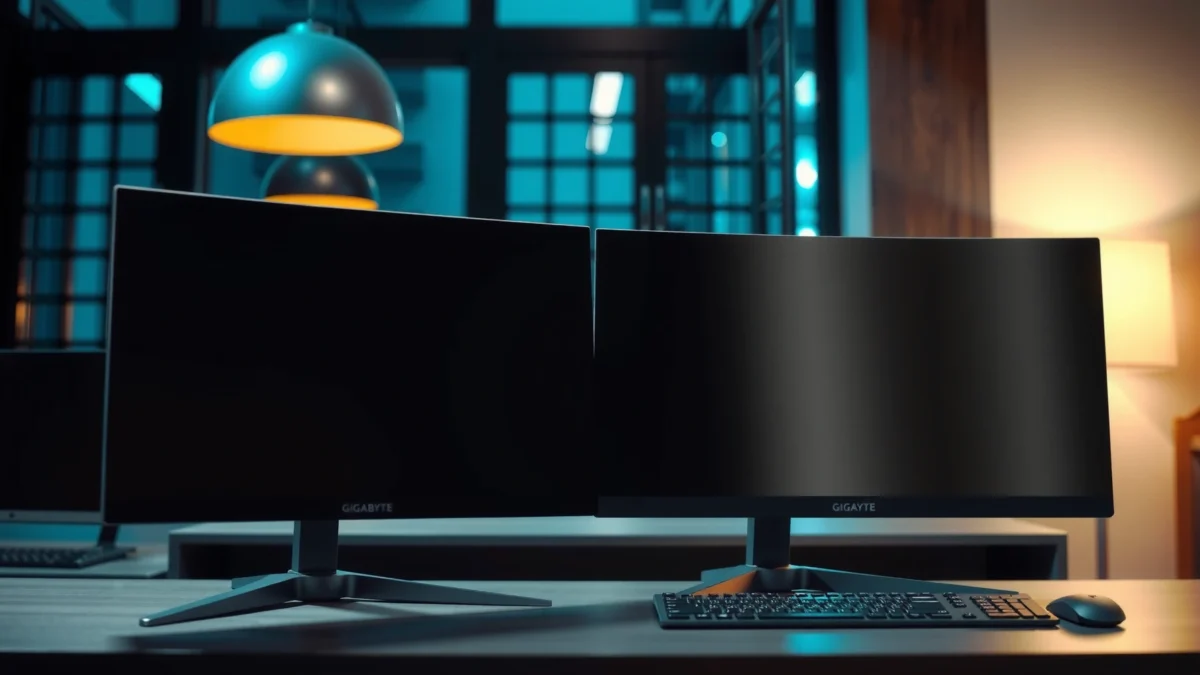 Comparison of Gigabyte FO32U2 and FO32U2P monitors for buyers