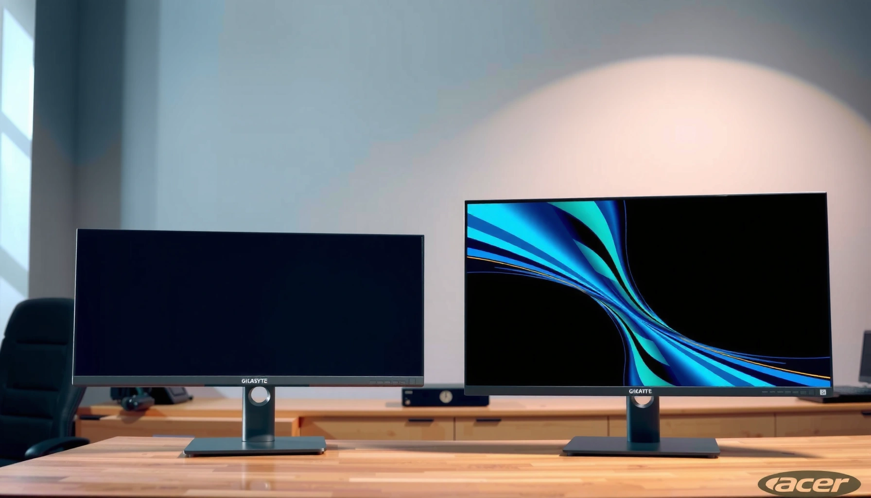 Comparison of Gigabyte and Acer monitors for choosing the best option.
