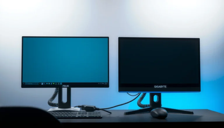 Comparison of Gigabyte and ASUS monitors for buyers considering their options.