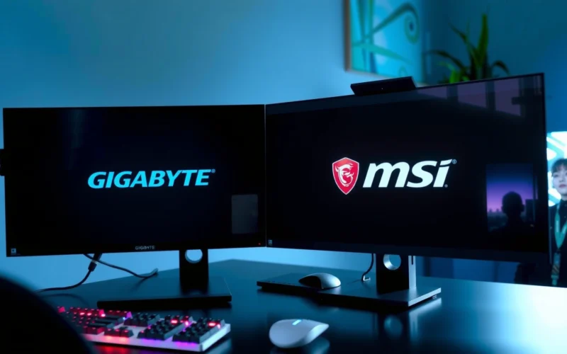 Gigabyte vs MSI Monitors: Which Is Better for Your Setup?