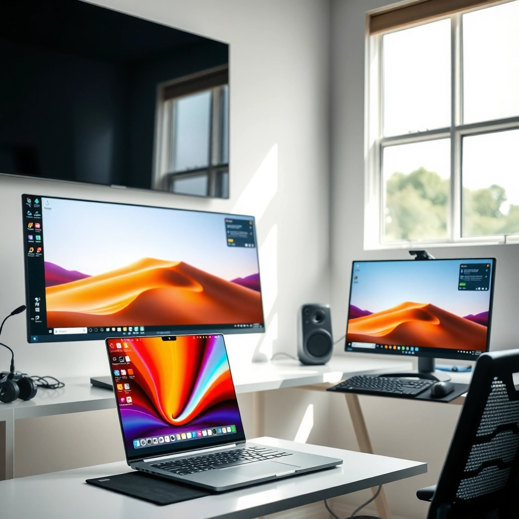 Comparison of brand strengths between Gigabyte and Samsung monitors for buyers