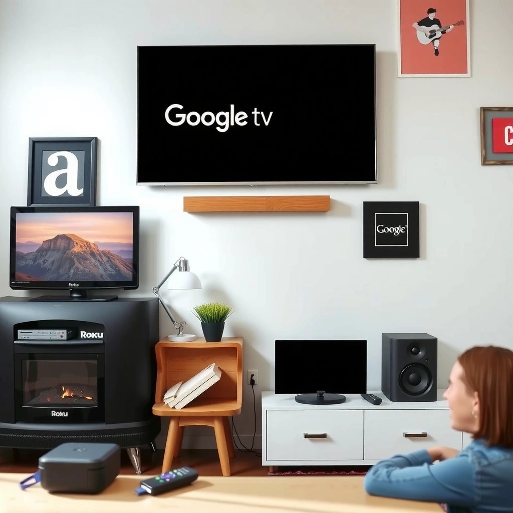 Overview of Google TV voice control features and performance compared to Roku.