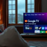 Comparison of Google TV and Fire TV interfaces highlighting key differences.