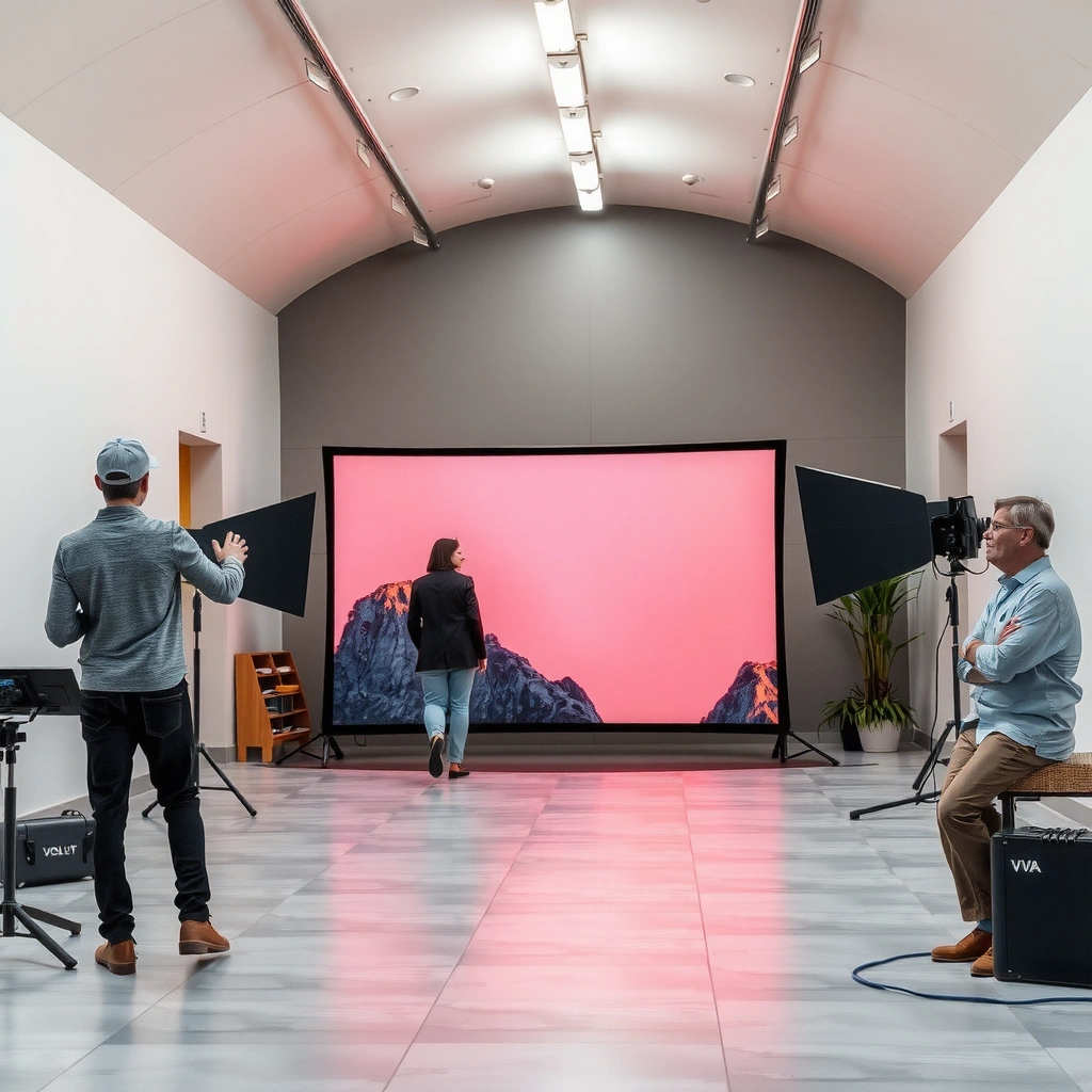 Comparison of HDR contrast and black levels in VA and OLED displays