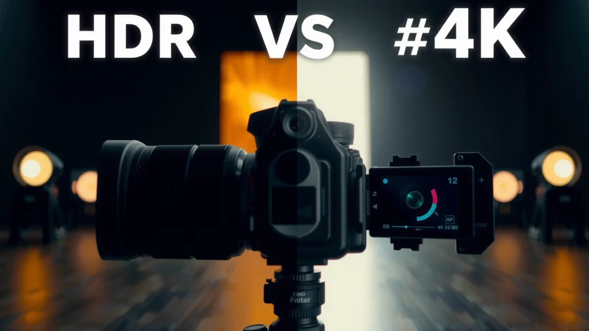Visual comparison of HDR and 4K technologies for better viewing choices