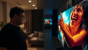 Visual comparison of HDR and OLED technologies highlighting their key differences and benefits.
