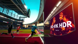 Comparing HDR10 and HLG technologies for enhanced sports viewing experience.