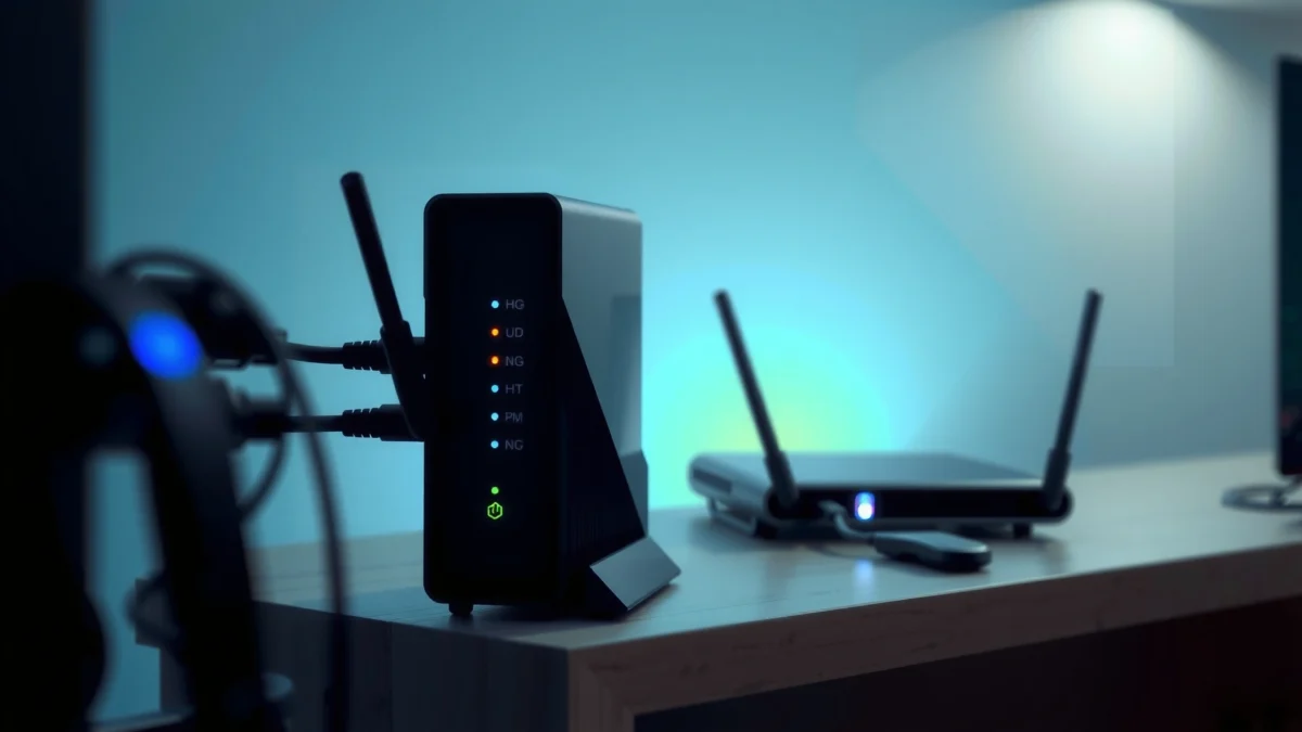 Illustration explaining how a modem works in simple terms for better understanding