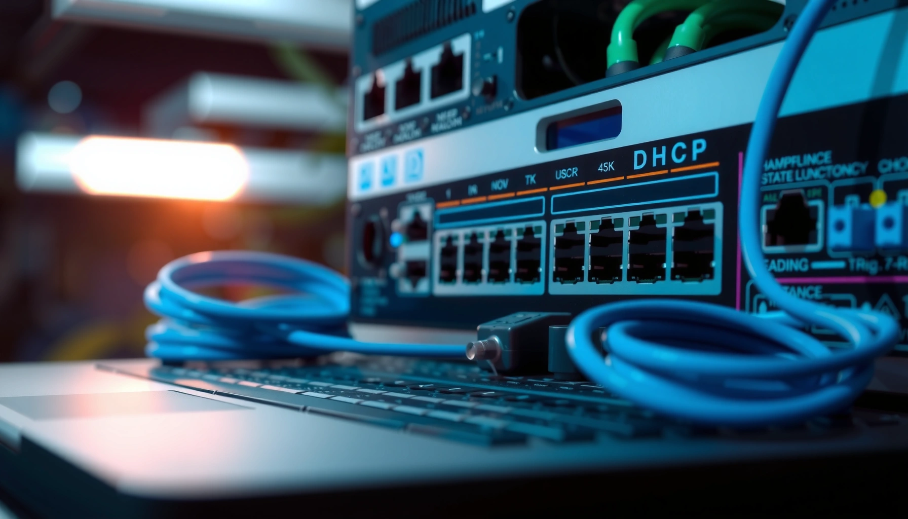 Step-by-step guide on configuring DHCP for network management and automation.