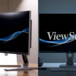 Comparison of HP and ViewSonic monitors for choosing the best display option.