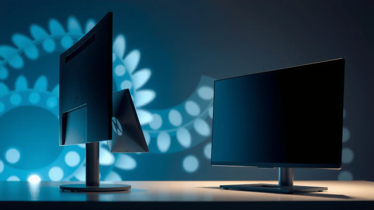 Comparison of IPS Black and standard IPS monitors highlighting key differences