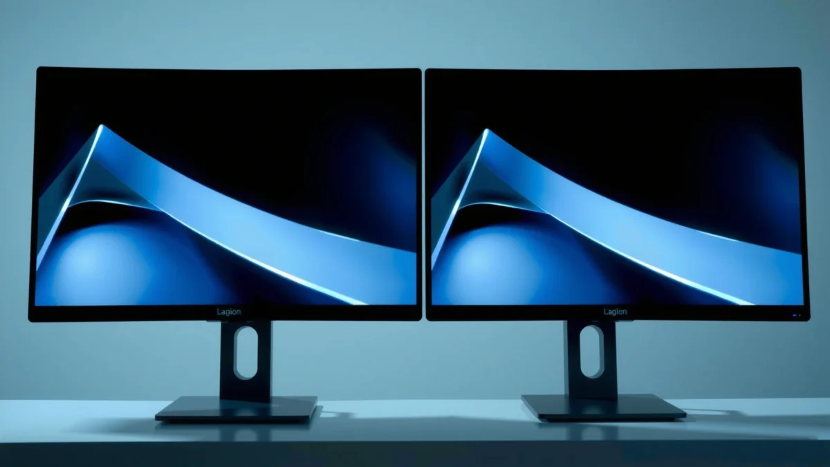 Comparison of IPS Black and VA monitors highlighting key differences and features.