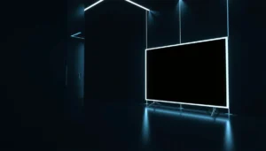 Comparison of IPS and OLED panels highlighting contrast and black levels