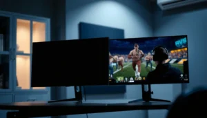 Comparison of IPS and VA displays for gaming performance and visuals.
