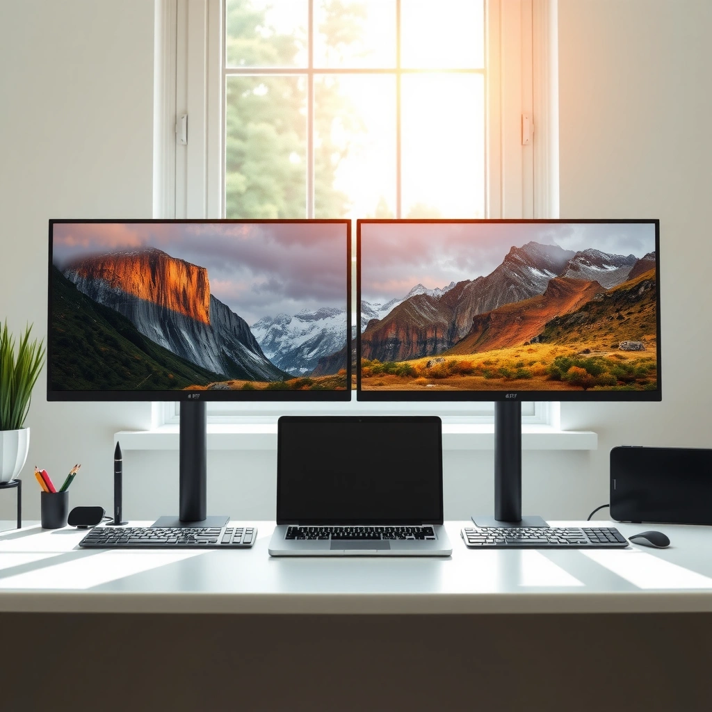 Comparison of IPS and VA monitor technologies highlighting their core differences.