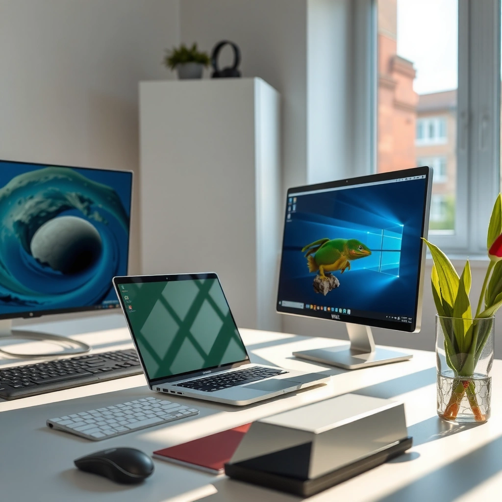 Key specifications comparison of Dell S2722QC and Samsung S80UA 4K IPS monitors at a glance.