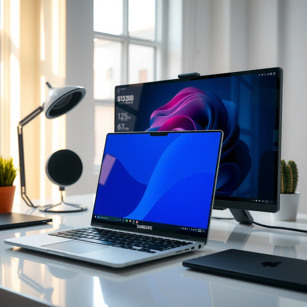 Comparison of key specs for Samsung S80UA and LG 27UP850 4K IPS monitors at 60 Hz.