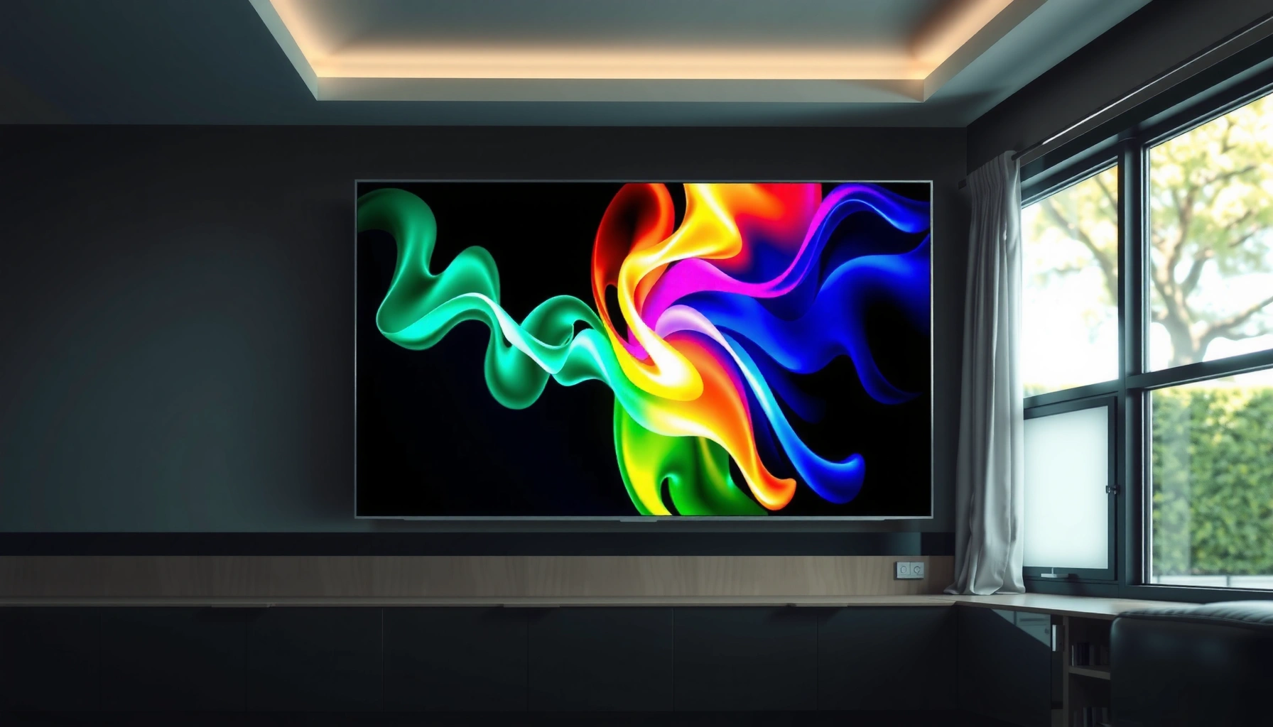 Comparison of LED and MicroLED TVs highlighting key differences in picture quality.