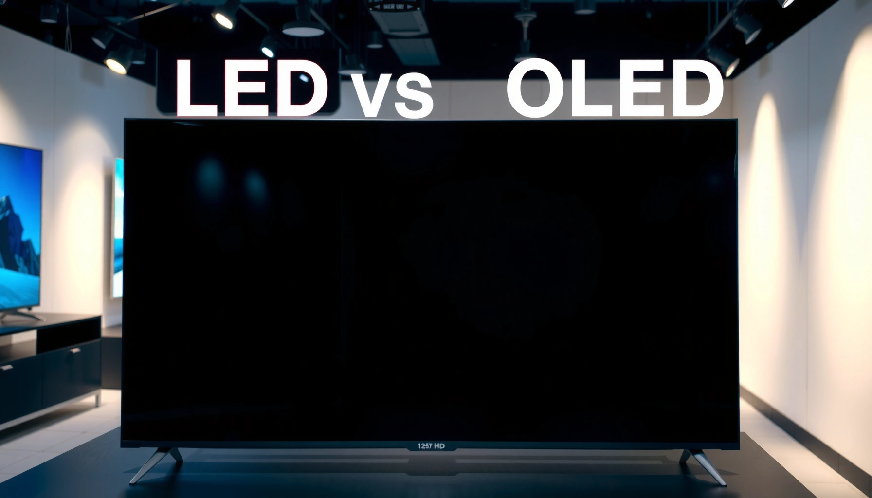 Comparison of LED and OLED TVs highlighting key differences and features.