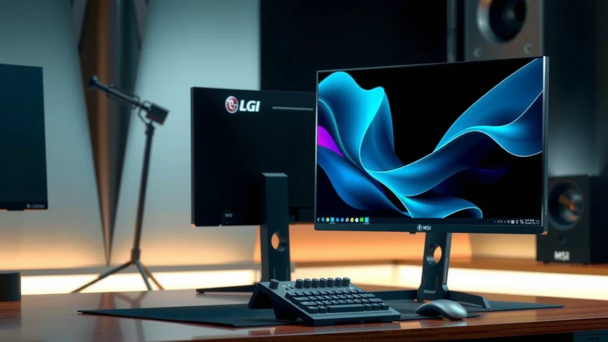 Comparison of LG and MSI monitors for gaming and productivity choices.