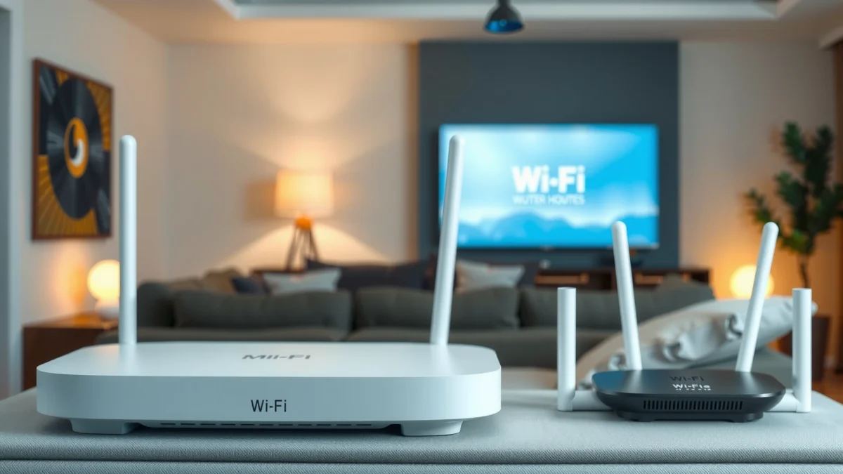 Comparison of mesh router and traditional router for home Wi-Fi performance and coverage