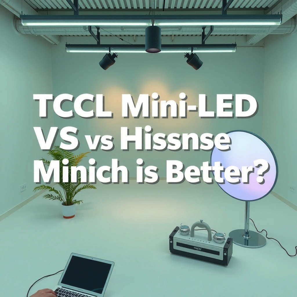 Comparison of TCL and Hisense Mini-LED picture quality focusing on contrast, brightness, and HDR performance.