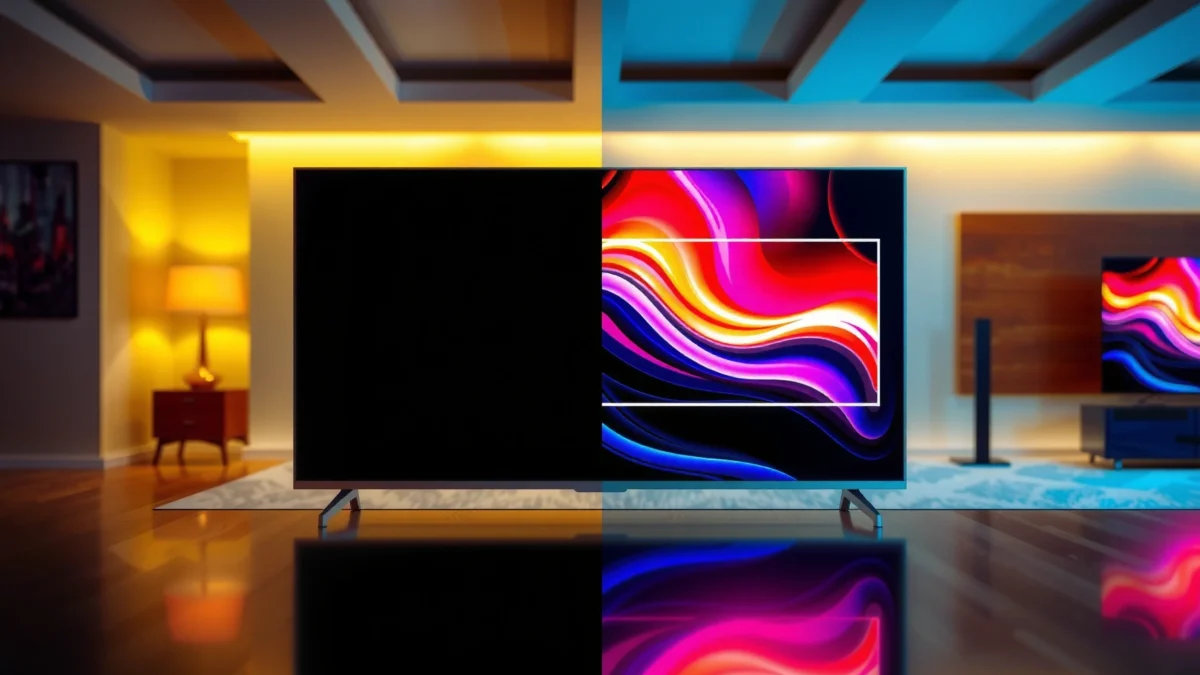 Comparison of Mini-LED and Projection TV technologies for home entertainment.