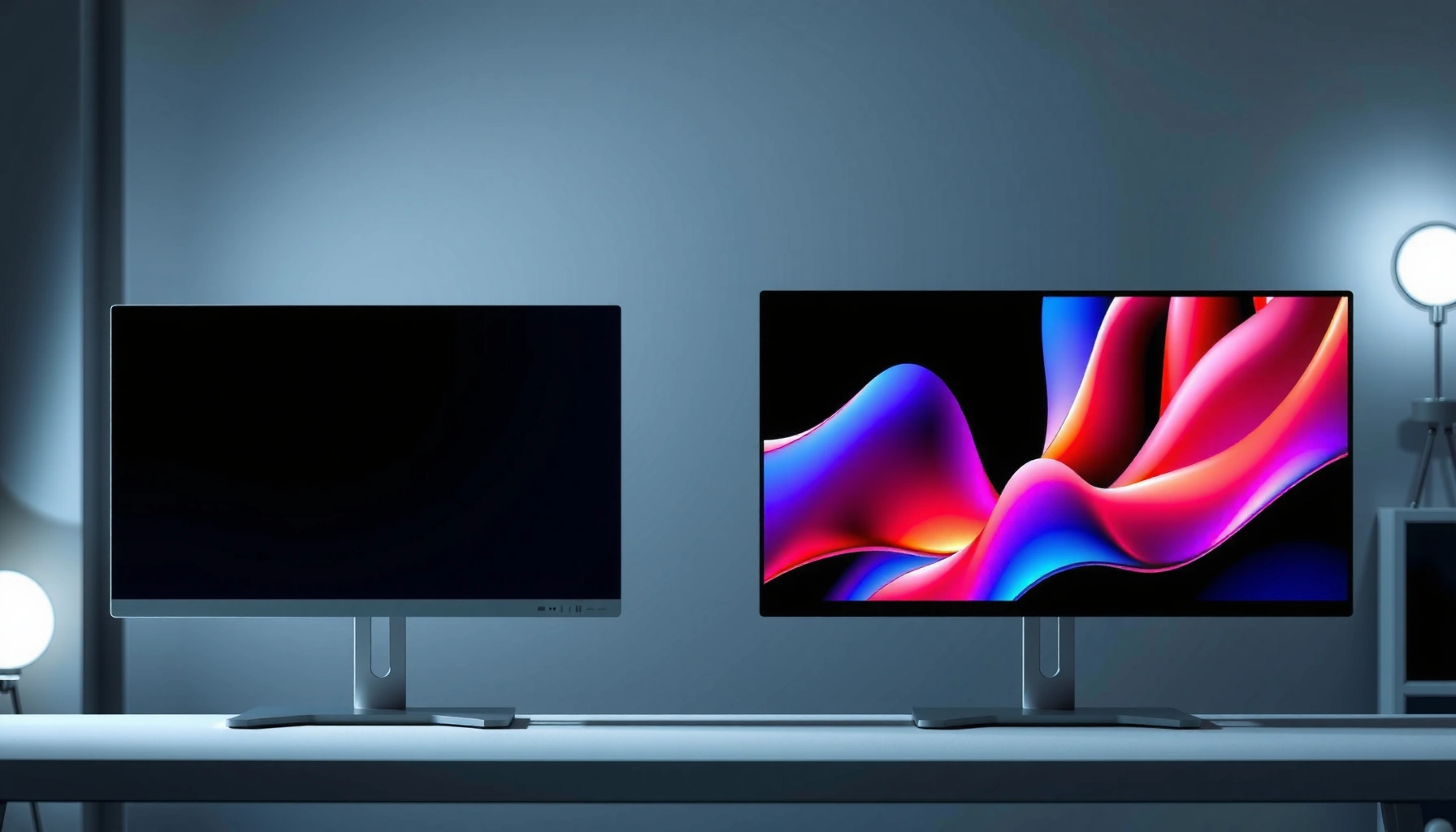 Comparison of Nano IPS and VA monitors highlighting their features and performance differences.
