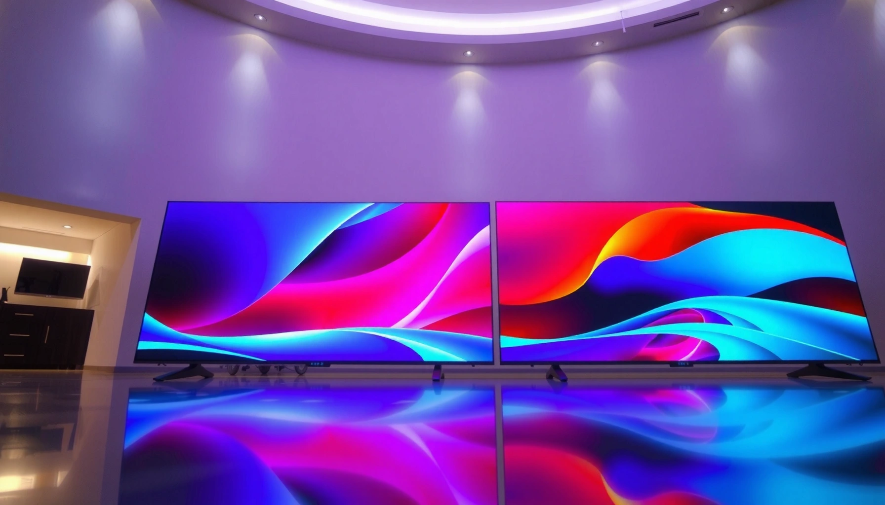 Comparison of NanoCell and OLED TVs highlighting key differences for buyers.