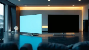 Comparison of Neo QLED and OLED TVs highlighting key differences for buyers.